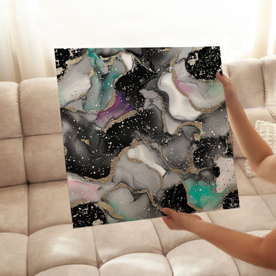 «Geode II» abstrait, reproduction d'art moderne sans cadre
