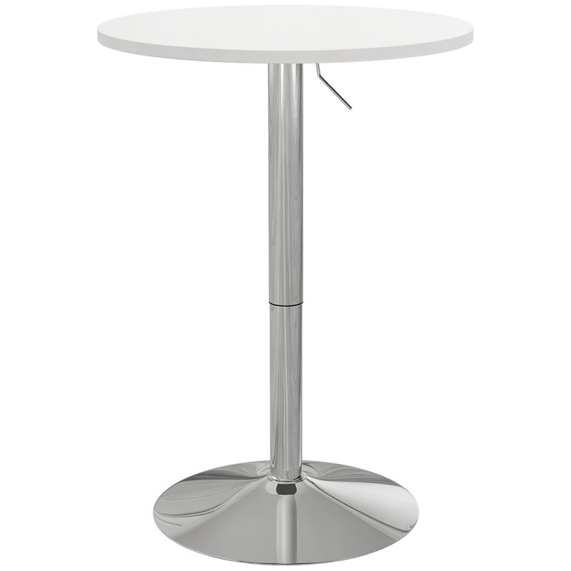 Table d'extérieur Honester L 23,6 x l 23,6, Blanc