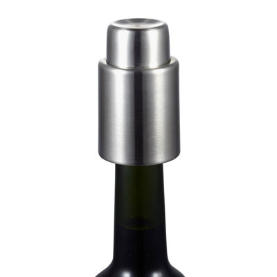 Bouchon de vin en acier inoxydable Vacustopper