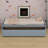 Modern Bed Frame With Hidden Under-Bed Storage-2030188346