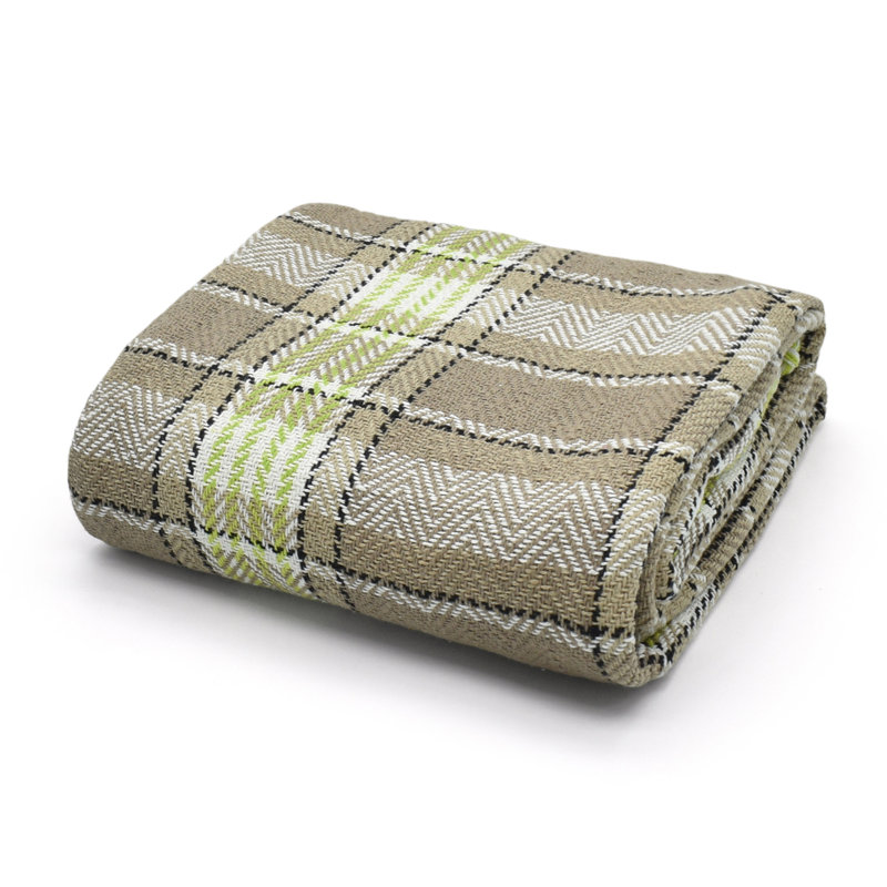 Riback Throw Blanket, Green