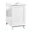 Base de meuble-lavabo 30 po sans lavabo, armoire de salle de bain avec deux portes et un tiroir
