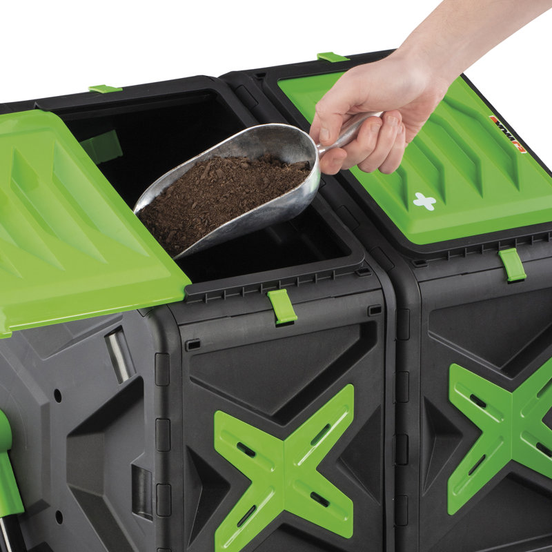 Eldred Plastic Odor Resistant Tumbler Composter