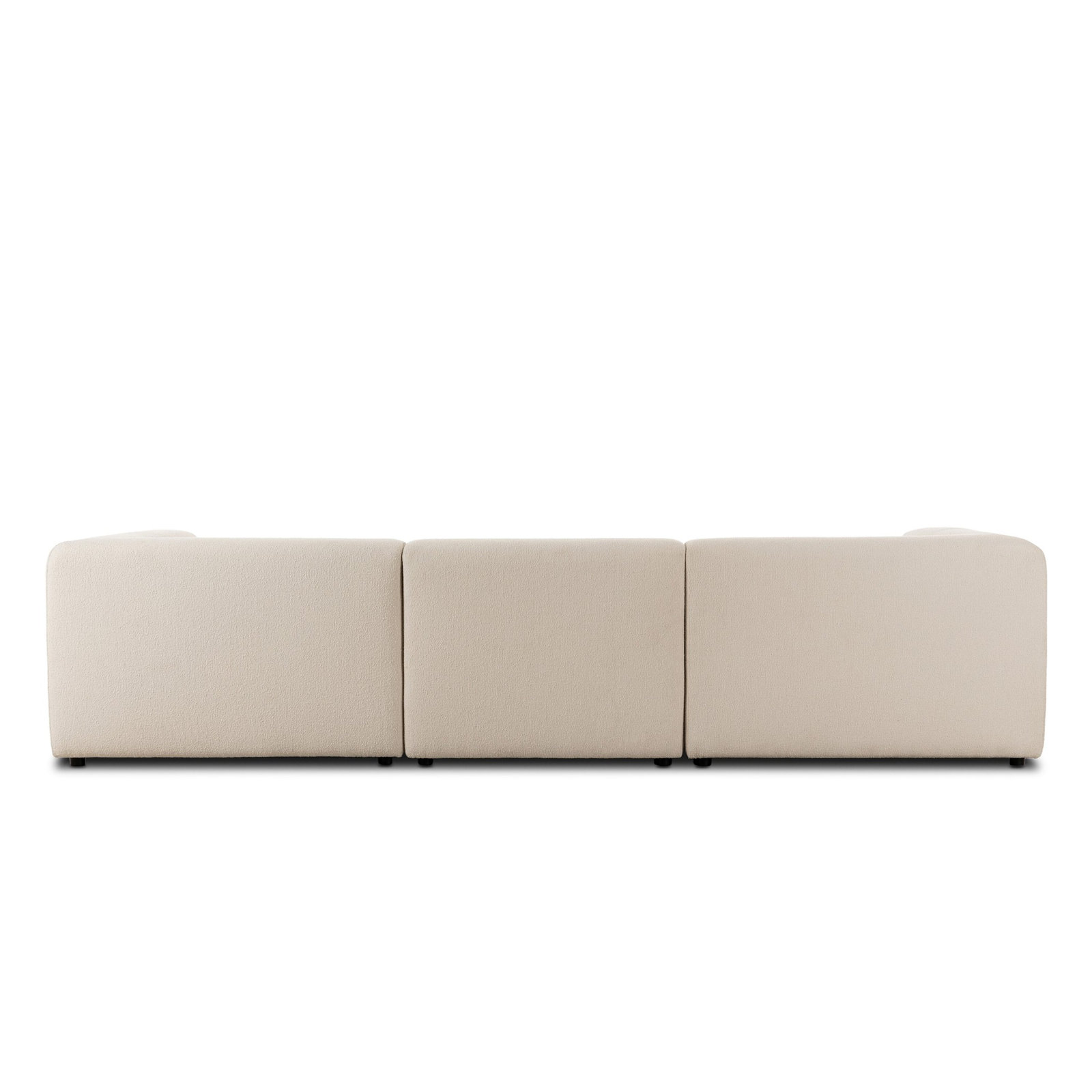 Sectional, Left Hand Facing, Fayette Cloud Polyester Blend
