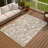 Machine Washable Indoor/Outdoor Chantille ACN2678 Abstract Rug-524854713-524854716