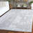 Xaylee Hand Tufted Viscose/Wool/Cotton Solid Color Rug in Light Gray/Gray-578427869