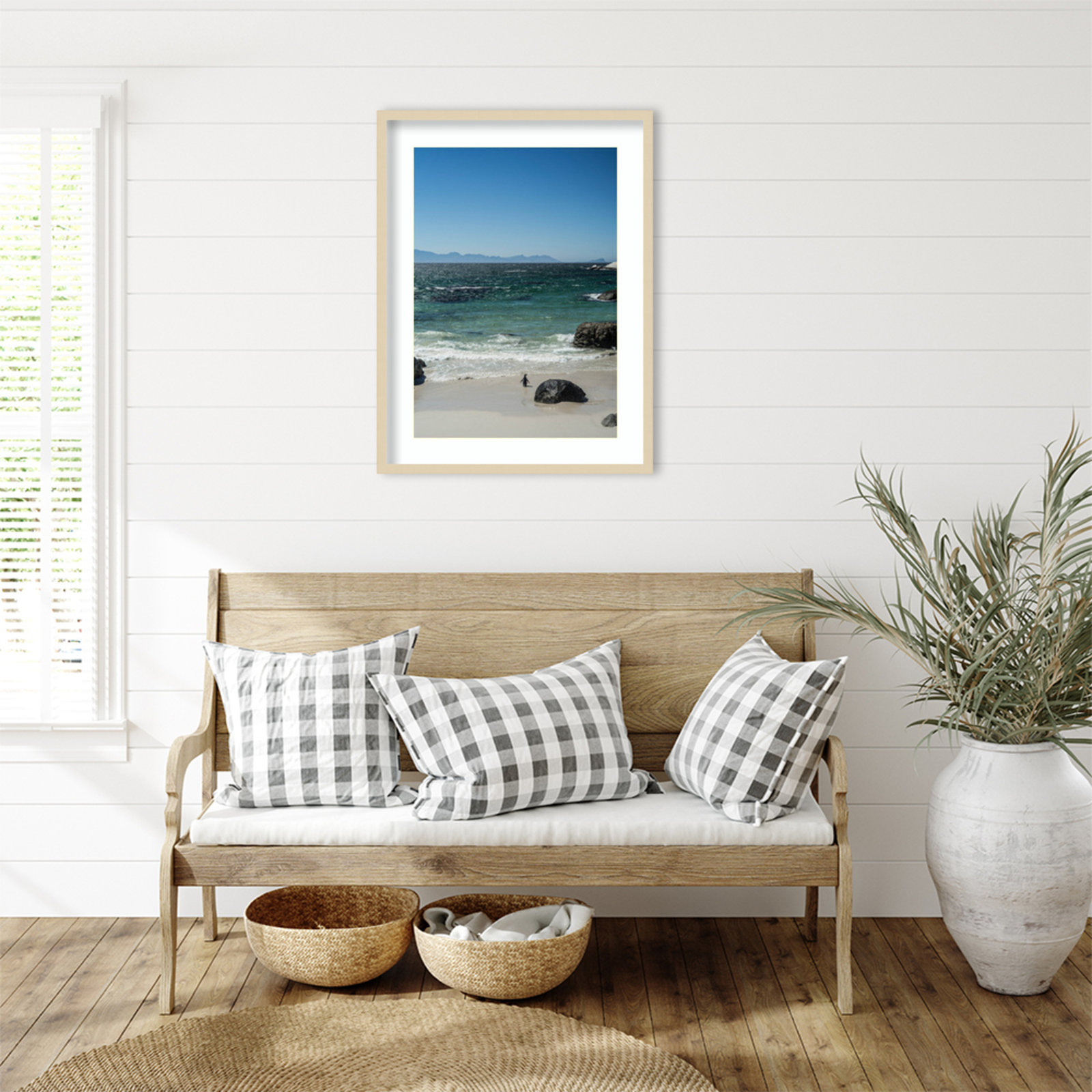Nisbet "Heading Out to Sea" Print, Brown, 33" H x 25" W