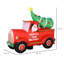 Camion avec arbre gonflable