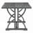 6-Piece Retro Rectangular Dining Table Set-1278673843