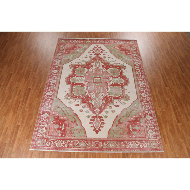 One-of-a-Kind 8'10" X 11'9" Wool Area Rug in Ivory