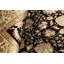 Hand-Knotted High-Quality Black and Gold Area Rug