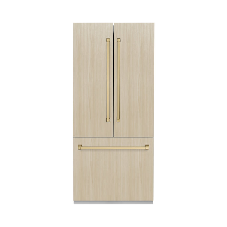 ZLINE 36" Built-In 3-Door French Door Refrigerator with Internal Water and Ice Dispenser