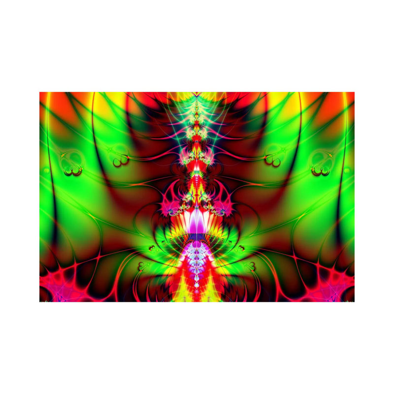 Liquid Spine 1 Piece Wrapped Canvas Painting, 20.32 cm H x 30.48 cm W