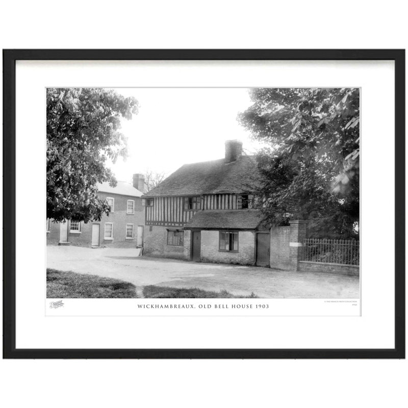 Wickhambreaux, Old Bell House 1903 by Francis Frith - Single Picture Frame Print, 60cm H x 80cm W x 2.3cm D
