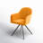 18.5'' H Tufted Velvet Upholstered Dining Chair-508788080