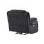 Fauteuil inclinable électrique WINSTON BLACK avec DEL