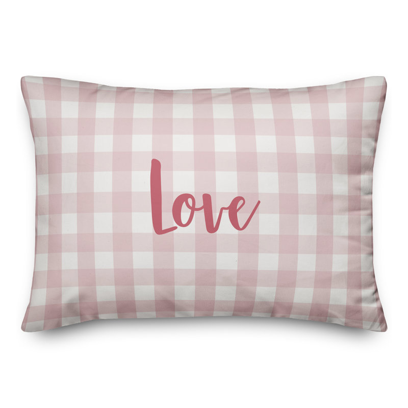  Coussin Love, Rose