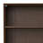 Mid Century Open Shelf Bookcase