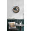 Horloge murale en verre trempé topographique moderne-900228454-900228455