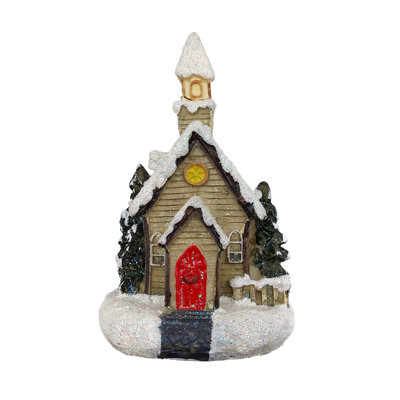 Holiday Church. Christmas Village  F07-N1-9-6542D