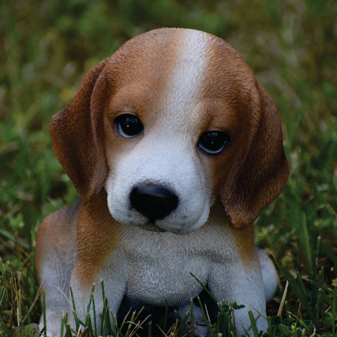 Sitting Beagle Puppy Statue Hi-Line Gift Ltd.