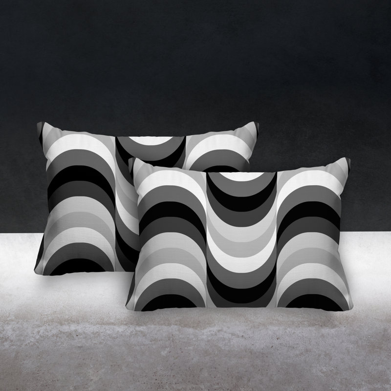  Coussin intérieur / extérieur Lumbar, Noir