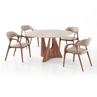 Ensemble de table de salle à manger 5 pièces Premier
