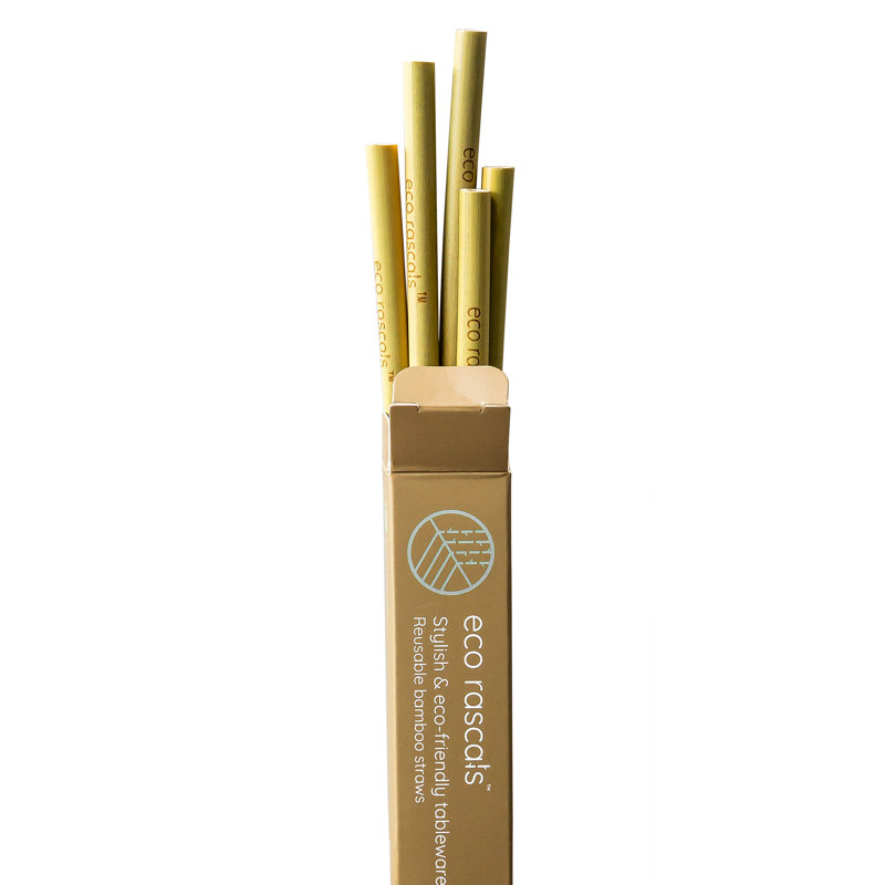 Eco Rascals Bamboo Reusable Straws