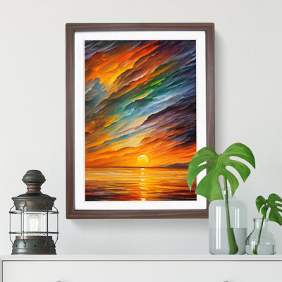Ocean Sunrise No.3 - Framed Print
