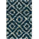 Foundry Select Ruth Trellis Shag Rug Navy Blue