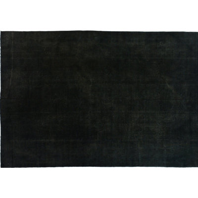 One-of-a-Kind 8'9" X 12'6" Wool Area Rug in Black