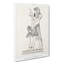 Sketch Of An Egyptian by Emile Prisse DAvennes - Wrapped Canvas-55318263