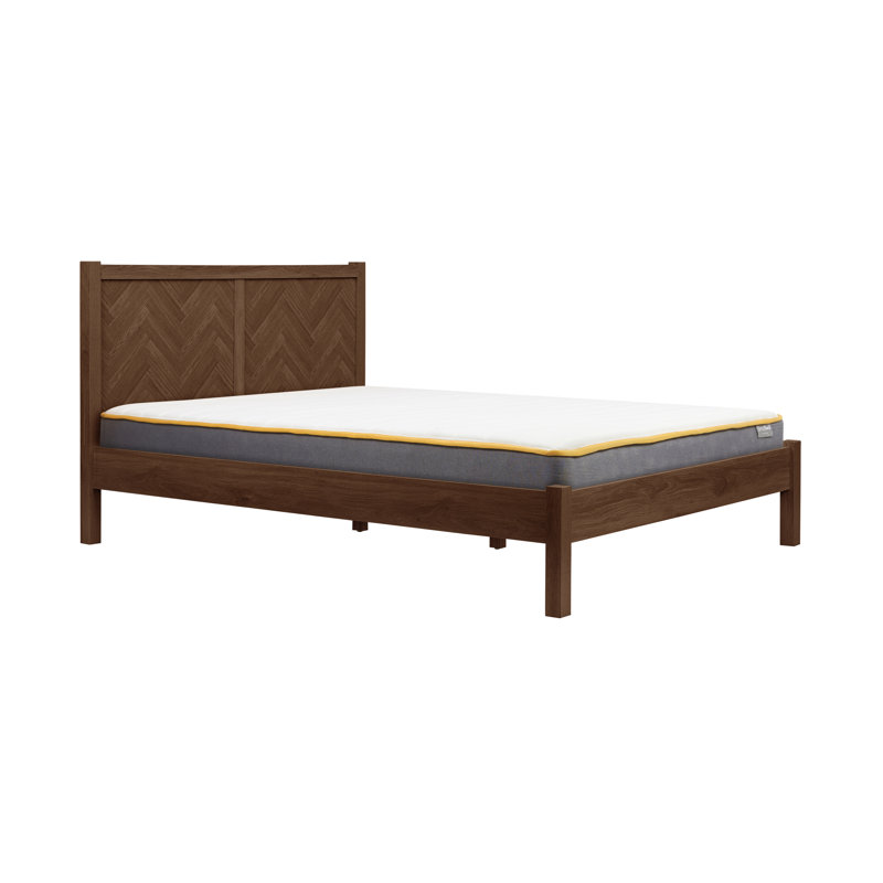Mardell Bed Frame, Double (4'6), Walnut