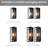 Rasharkin Classic Outdoor Wall Sconce 1 Light Rectangular Metal Frame and Clear Glass Shade Waterproof-1308433313-1316760482