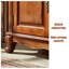 Buffet cerisier massif et bois manufacturé-583063004