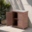 Armoire de rangement avec plateau en métal, poste de travail de jardin, armoire de vestibule-1609506496