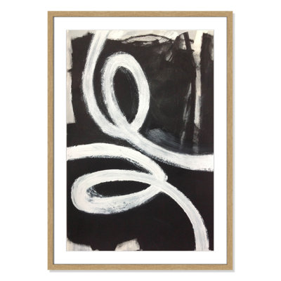 Bronte "Swirly Swirls I" Print