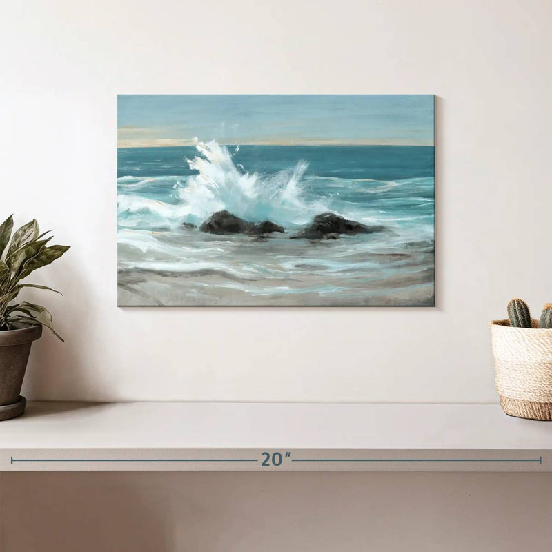 Gillard Crashing Wave II, H 8 po x l 12 po