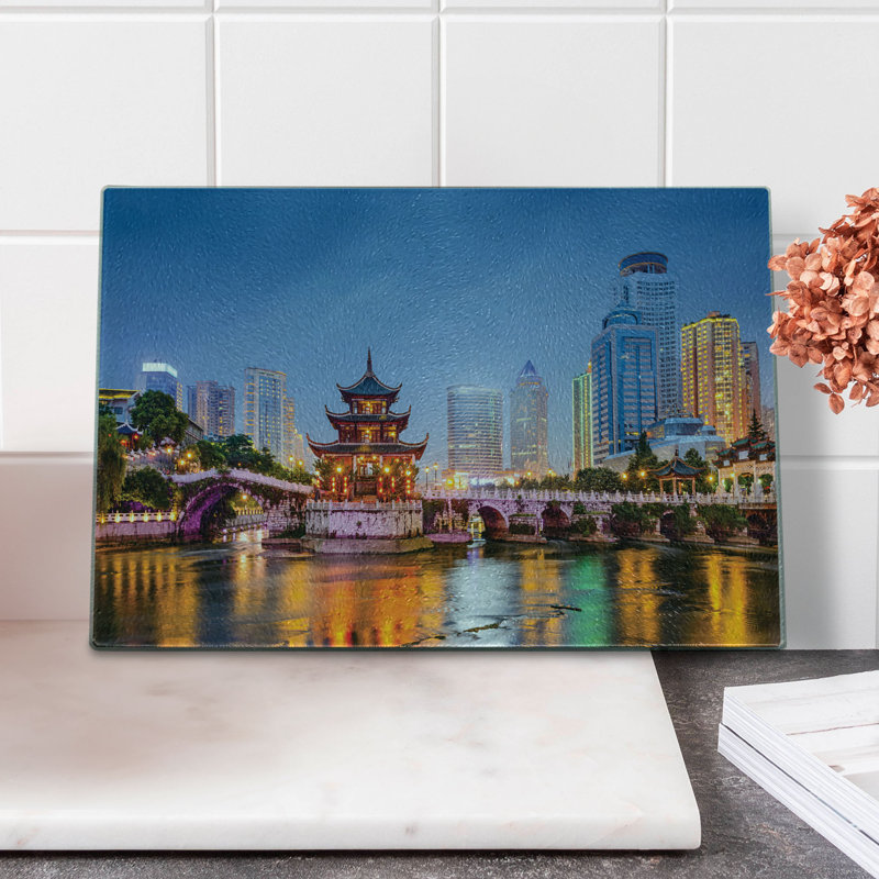 East Urban Home Glass Cutting Board