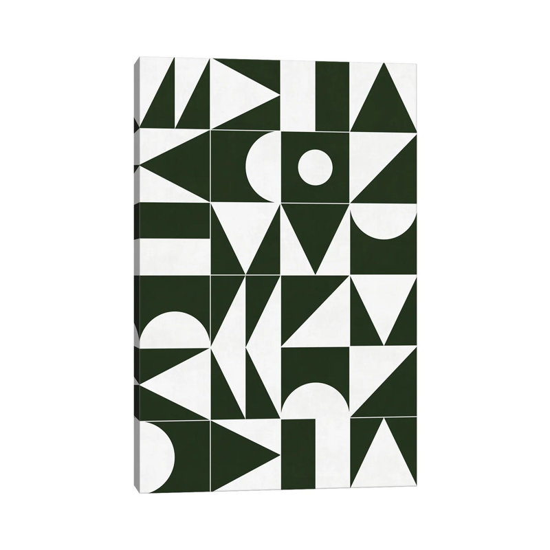 My Favorite Geometric Patterns No.15 by Zoltan Ratko - Print on Canvas, 20.32 cm H x 30.48 cm W, Wrapped Canvas