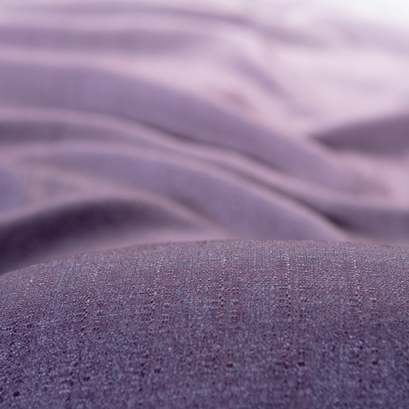 Rideaux semi-transparents avec passe-tringle Carolie, L 52 po x L 108 po, Mauve
