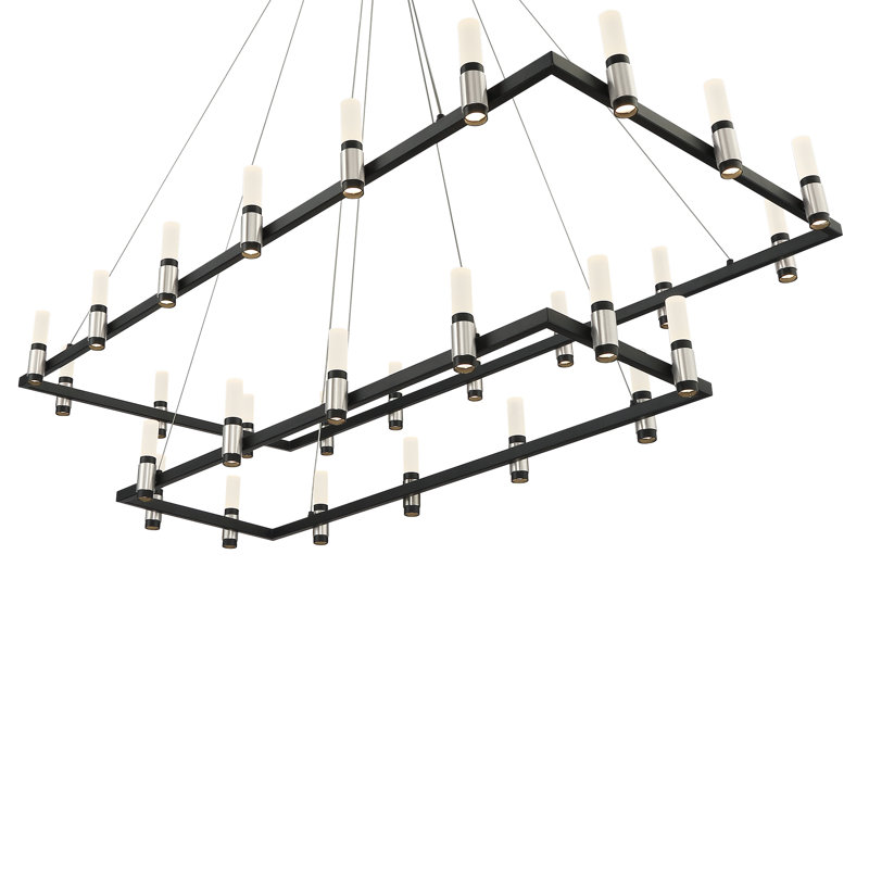 Grand lustre 2 niveaux 30 lumières Altamont