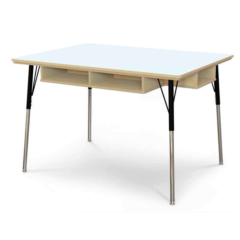 Jonti-Craft® Adjustable Height Rectangular Activity Table, 31" H x 36" W x 48" L, None