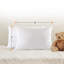 Housse et insert de coussin carré en duvet synthétique -49091354