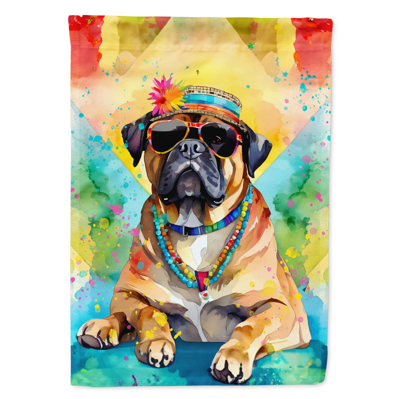 Drapeau de jardin Hippie Dawg, Cane corso