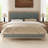 Larsen Solid Wood Upholstered Bed with Tufted Headboard-2065168858-2065168837