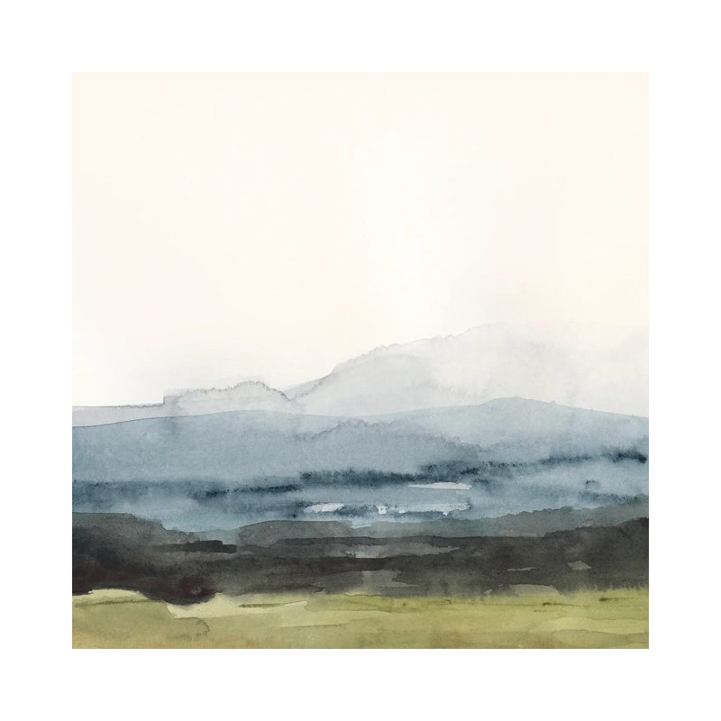 «Blue Ridge Bound I», reproduction d'art sur toile tendue, Toile tendue, Ne s’applique pas, H 12 po x l 12 po