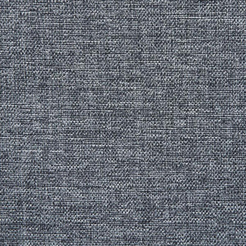 Ensemble de 3 canapés modulaires avec coussins réversibles en polyfibre gris et gris, Similicuir bleu