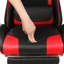 Blue Elephant Faux Leather Swiveling PC & Racing Game Chair with Footrest