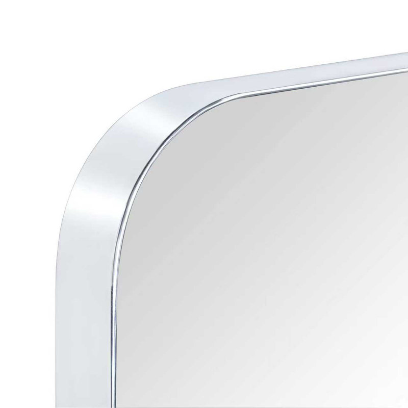 Miroirs de salle de bain Kengston, Chrome chrome, 40 po x 24 po